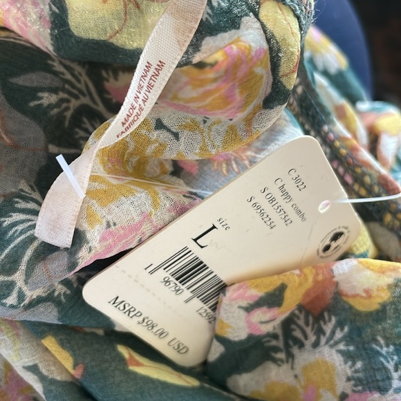 NWT Free People Maybe Blouse - Picture 7 of 7